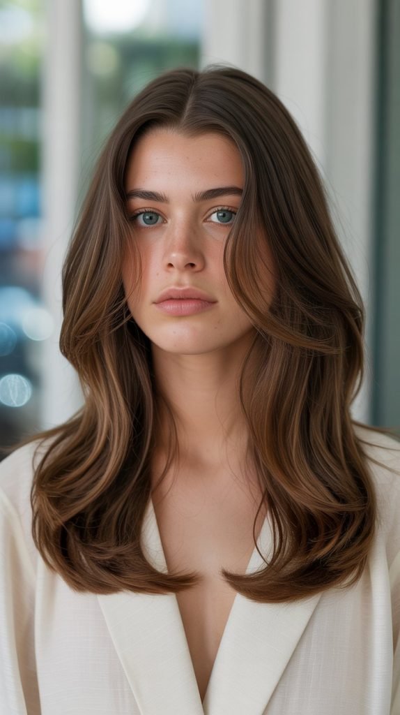 Classic Butterfly Cut with Face-Framing Layers