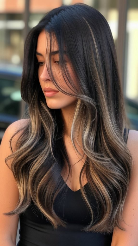 Butterfly Cut with Balayage