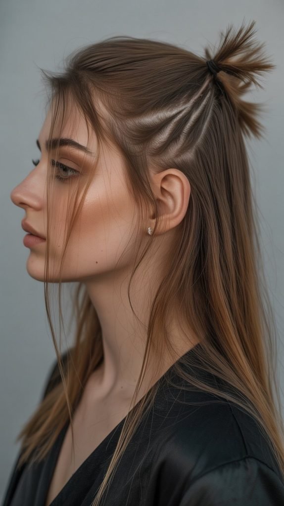 Butterfly Cut with Graduated Angles