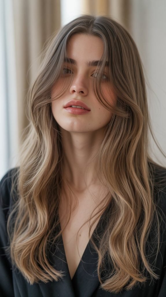 Butterfly Cut with Wispy Ends