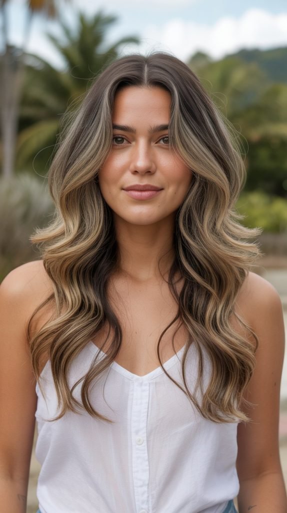  Textured Butterfly with Beach Waves