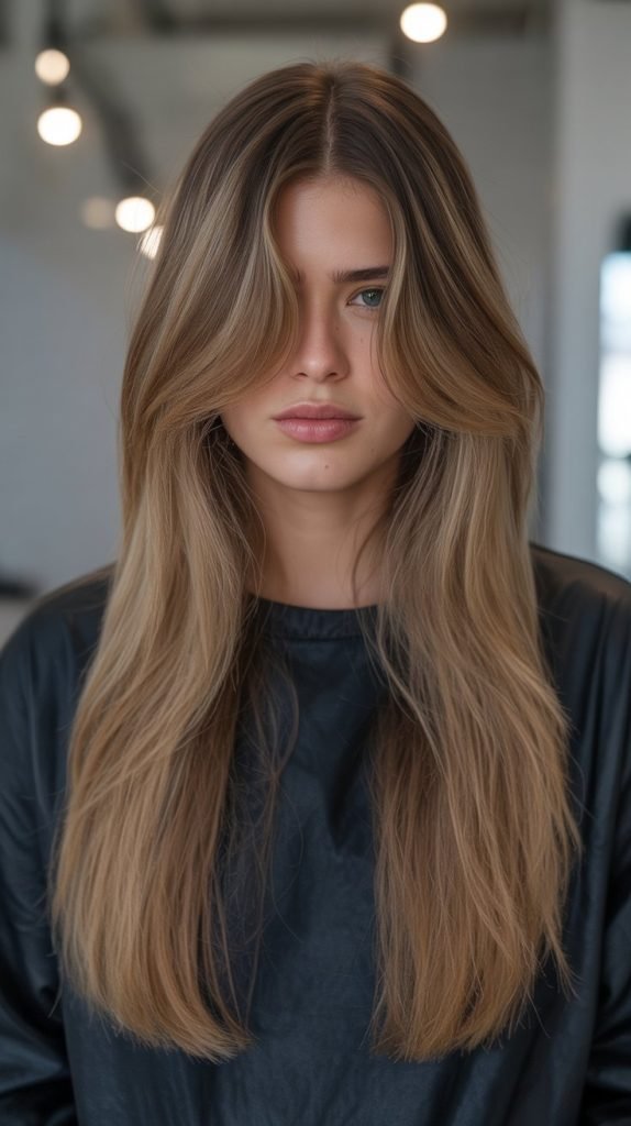  Butterfly Cut with Blunt Ends