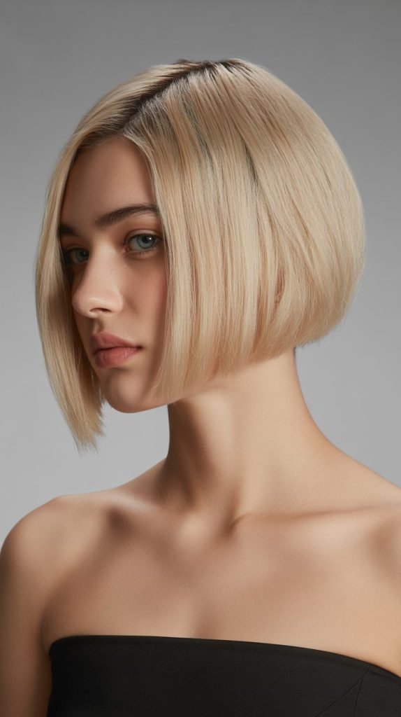 Precision-Cut Angled Bob