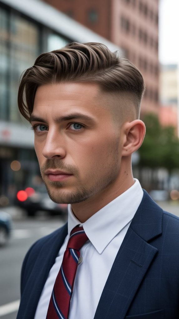 The Side Swept Taper