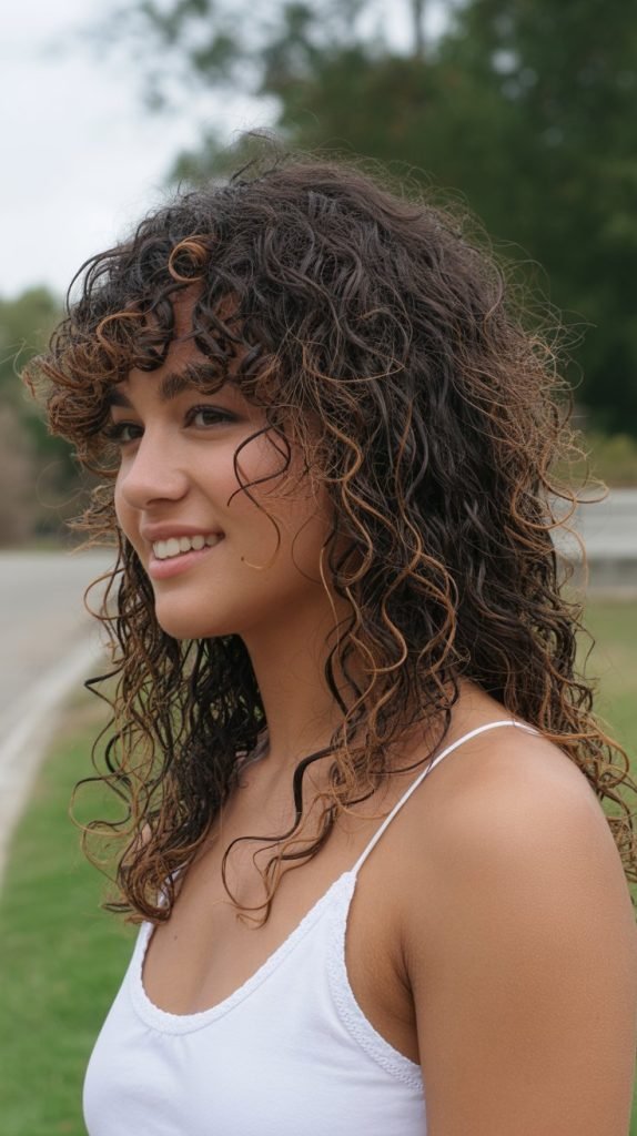 Scattered Caramel Highlights