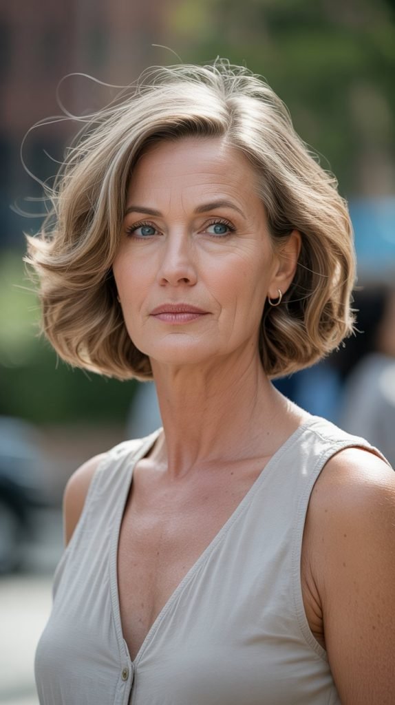 Wavy Bob with Volume