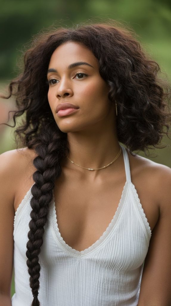 Boho Waterfall Braid