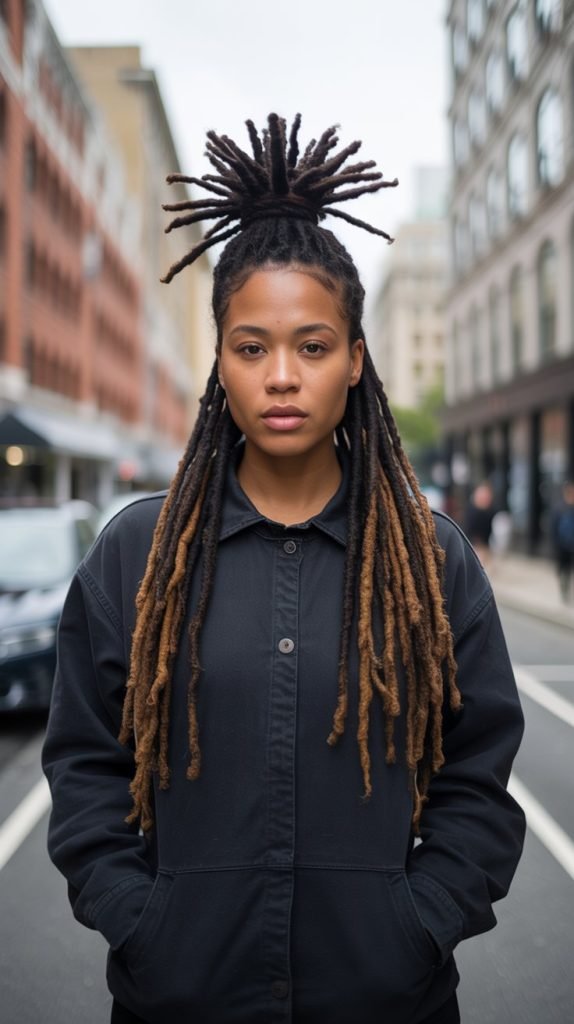 High Top Mohawk Dreadlocks