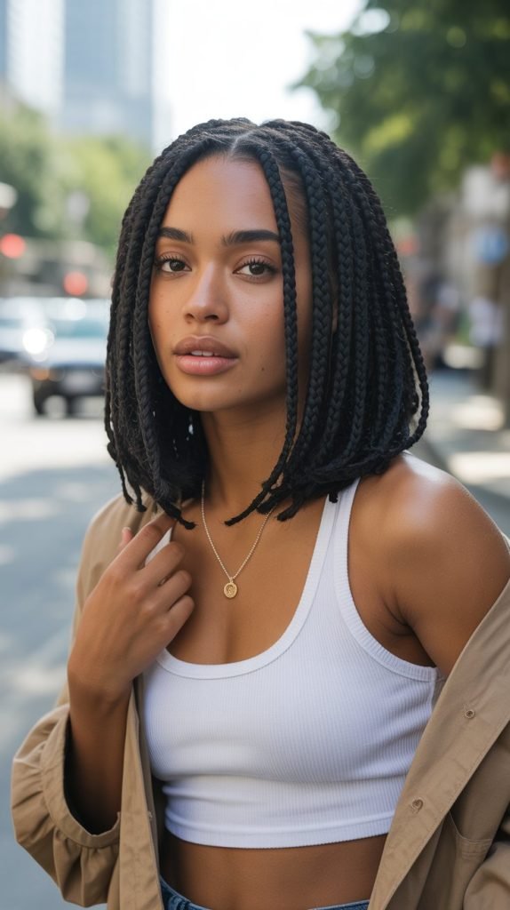 Boho Bob Braids
