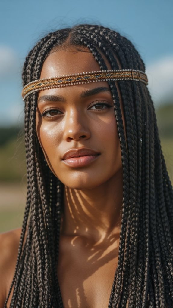 Boho Braids with Headband