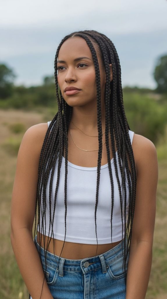 Boho Braided Pigtails