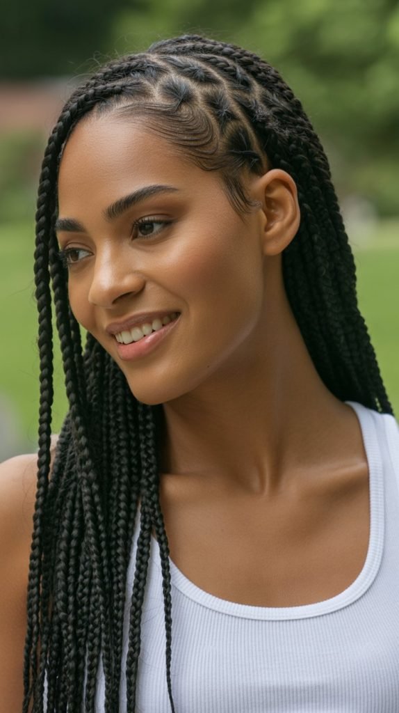 Boho Feed-In Cornrows