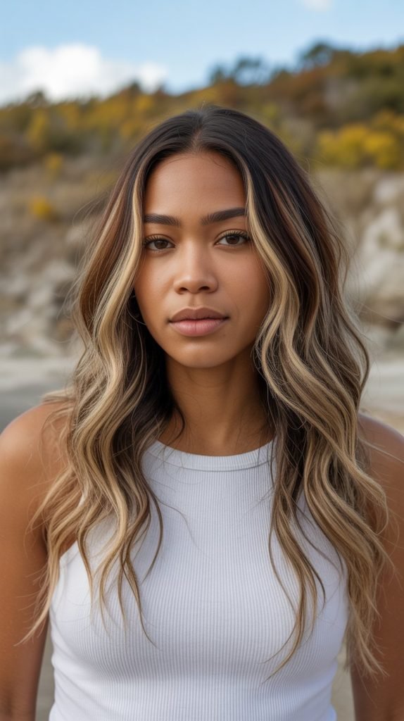 Mocha with Blonde Balayage