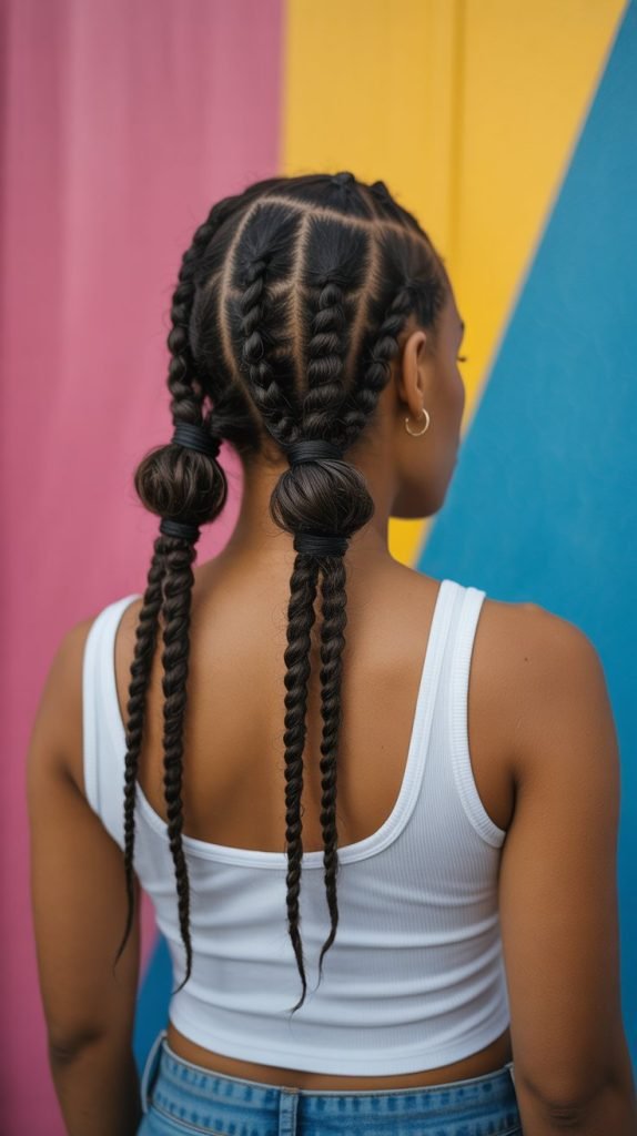 Multi-Level Ponytails