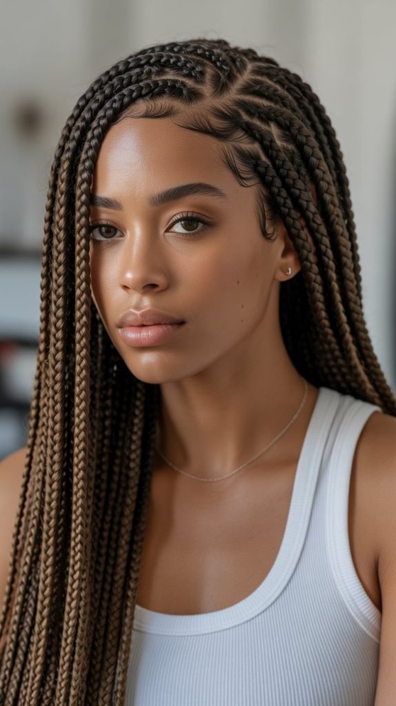 Knotless Box Braids