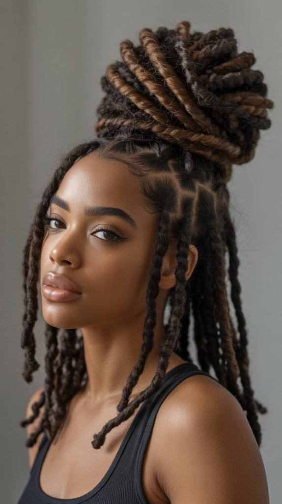 Sock Bun for Fuller Appearance