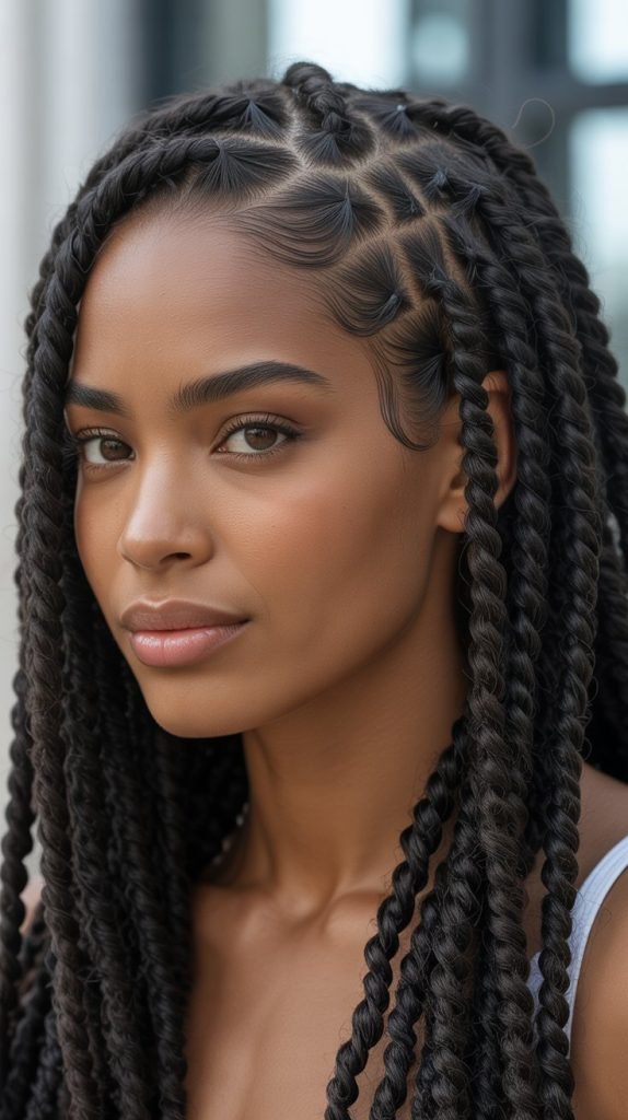 Triangle-Parted Twists