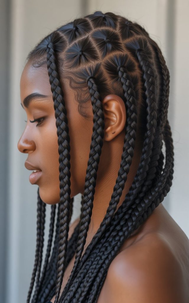 Short Ghana Braids