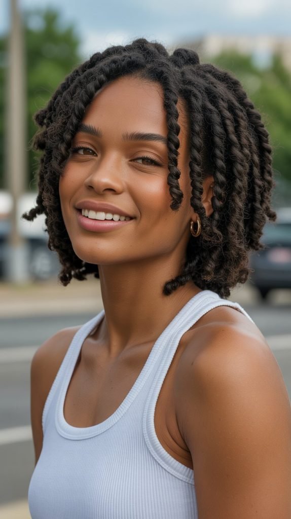 Half-Up, Half-Down Style