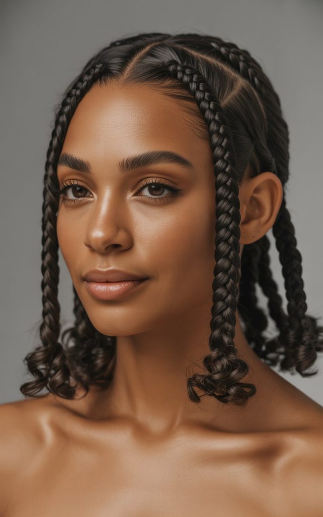Short Goddess Braids