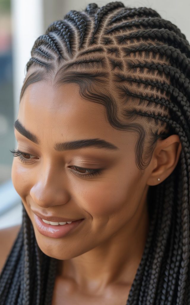 Short Feed-In Braids