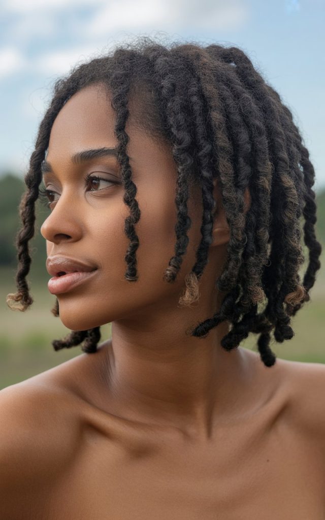 Short Butterfly Locs