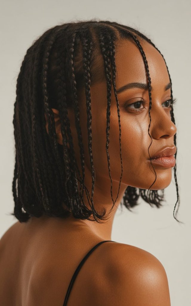 Short Invisible Braids