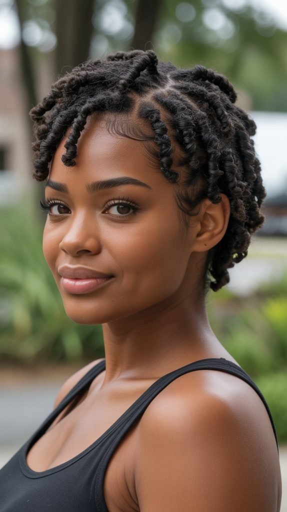 Sisterlocks-Inspired Weave Locs