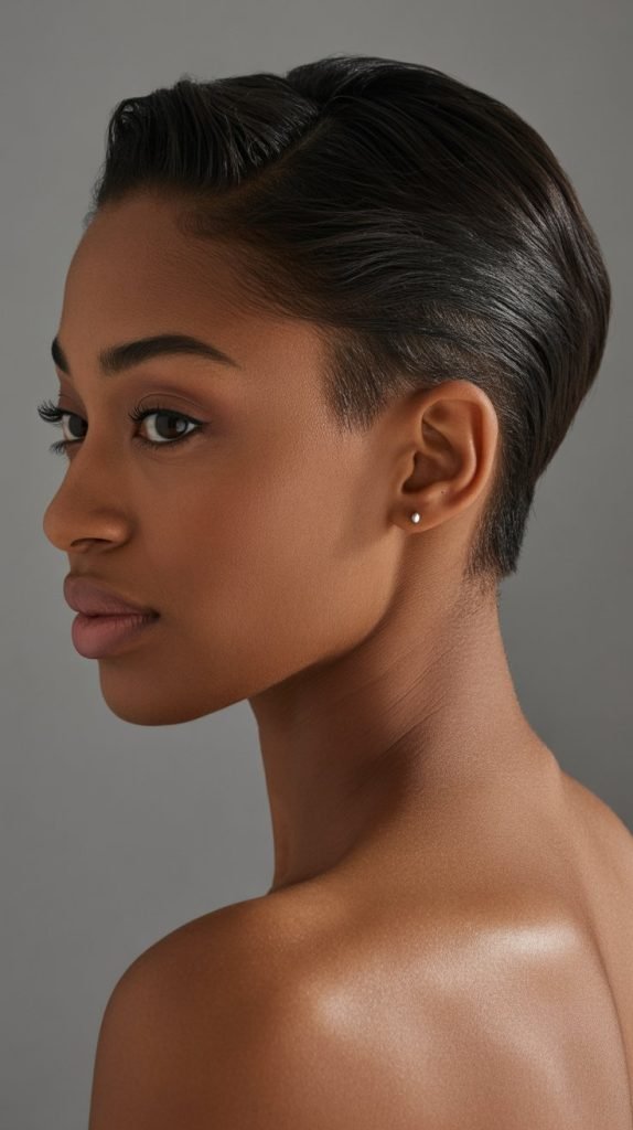 The Slicked Back Undercut