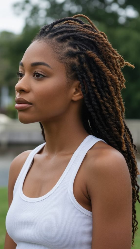 Twisted Front with Free Back