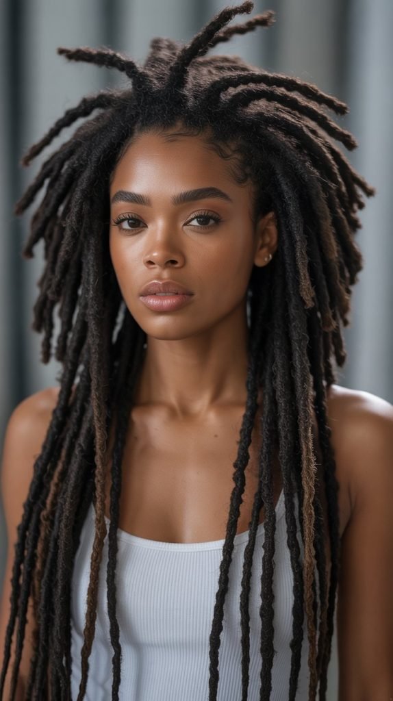  Voluminous Mohawk Dreadlocks