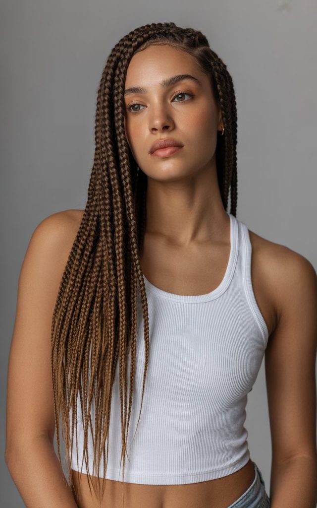 Jumbo Knotless Braids