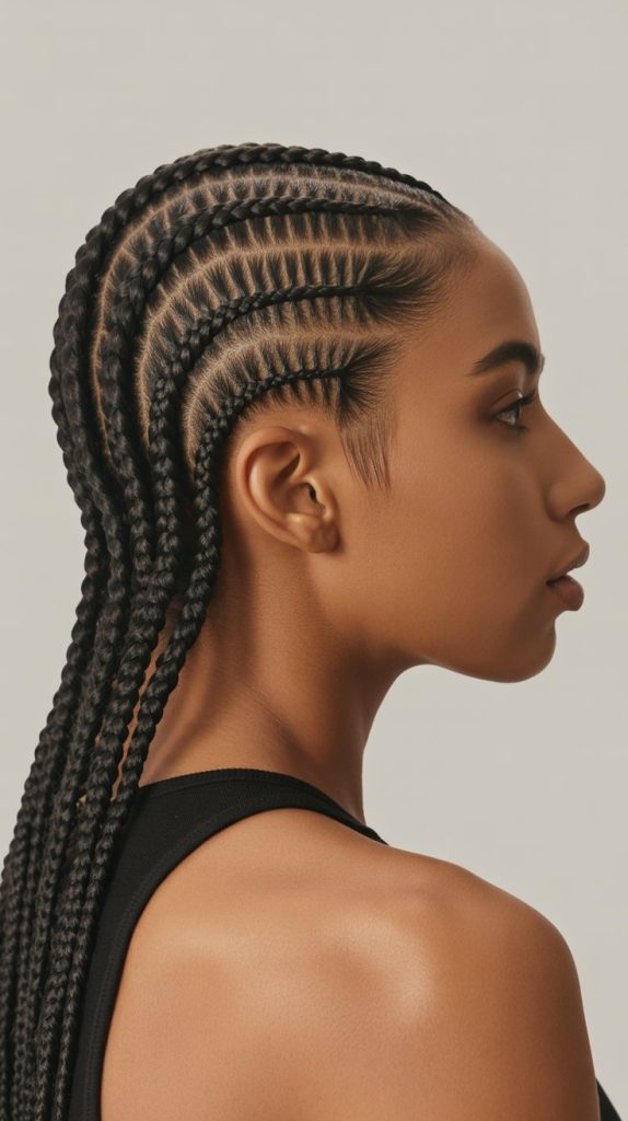 Zigzag Cornrows