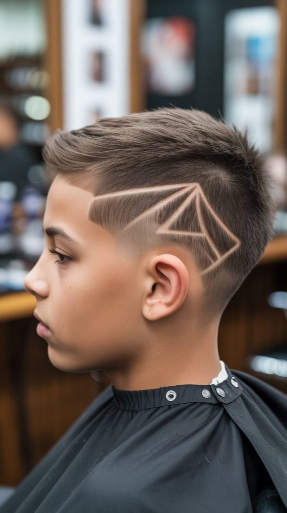 The Mid Fade with Design