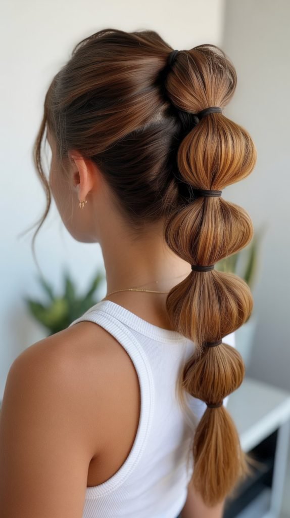  Bubble Braid with Caramel Pops
