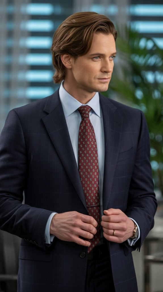  Medium Length Businessman's Cut