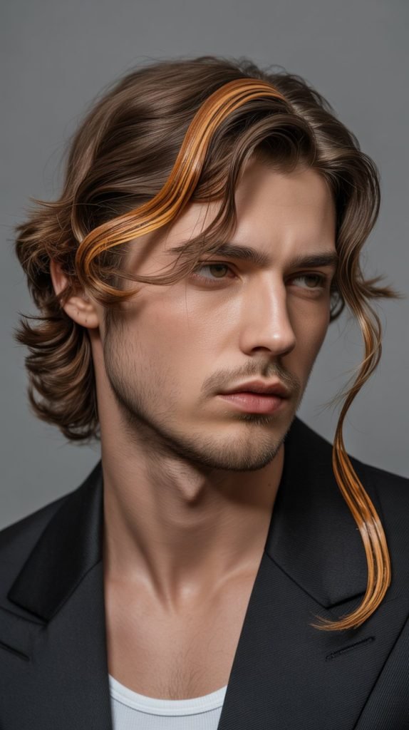 Dimensional Caramel Ribbons