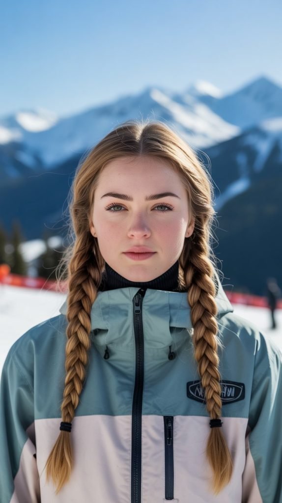 Double French Braids