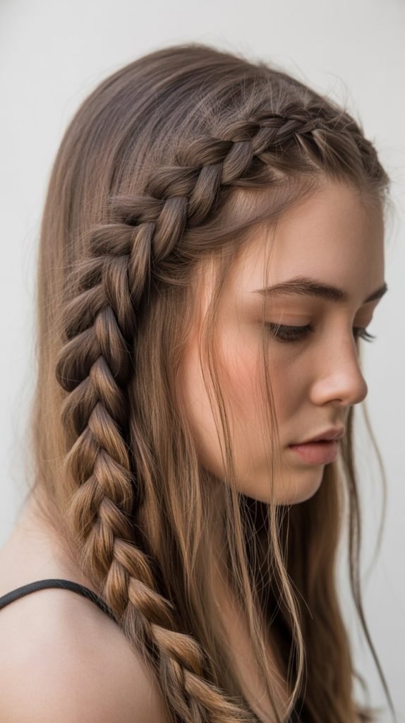  Waterfall Braid Accent