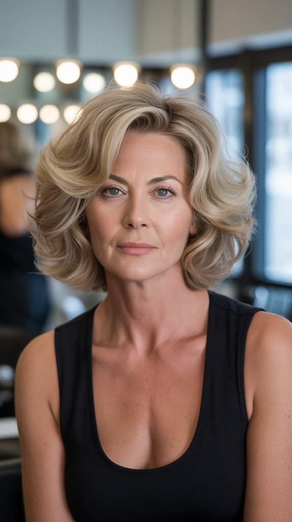 Voluminous Blow-Dry Bob