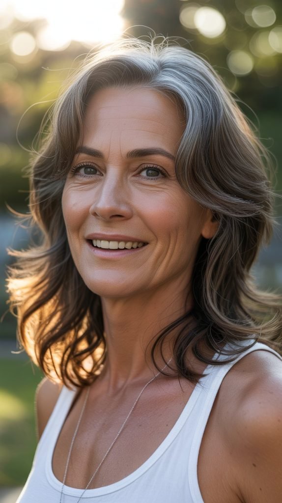 Amber Brown Lowlights for Radiant Glow