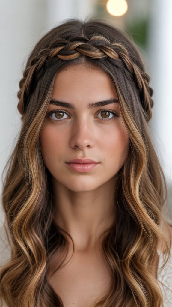  Halo Braid with Caramel Luminosity