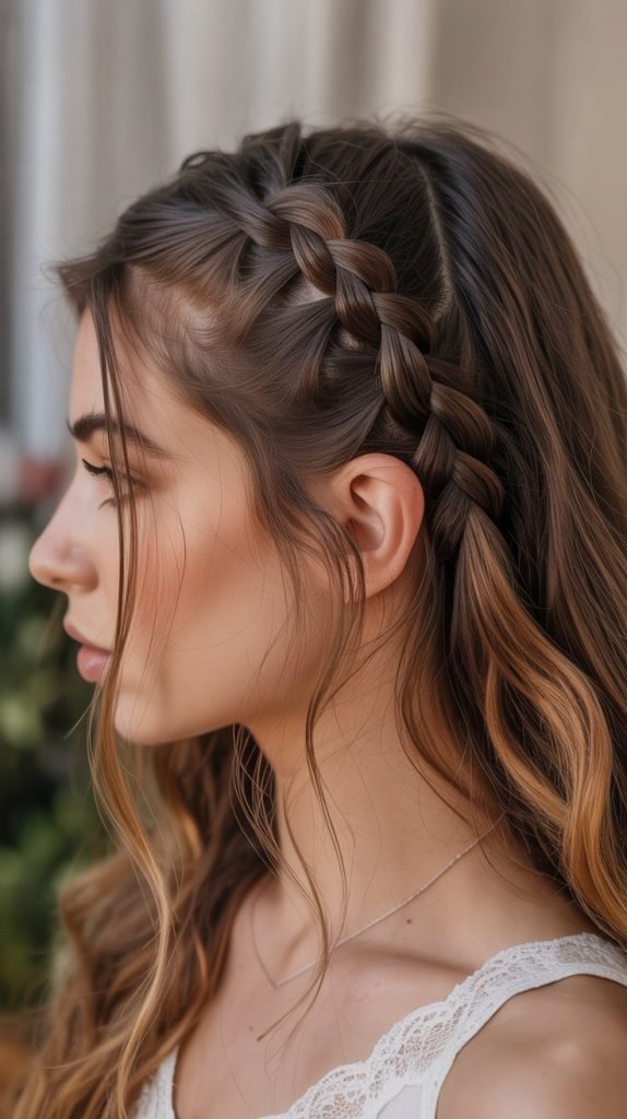 Lace Braid with Caramel Delicacy