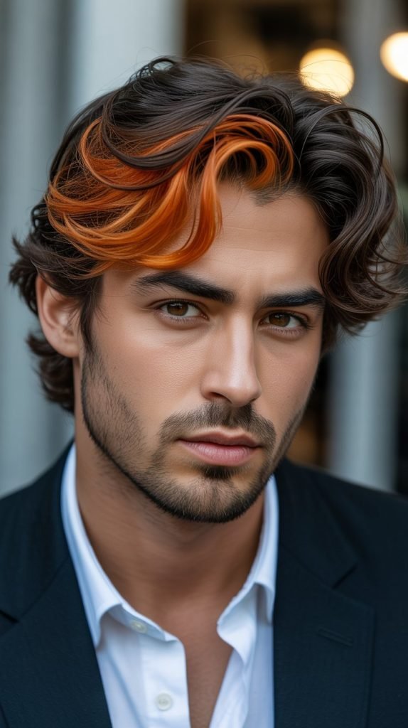 High-Contrast Caramel Highlights