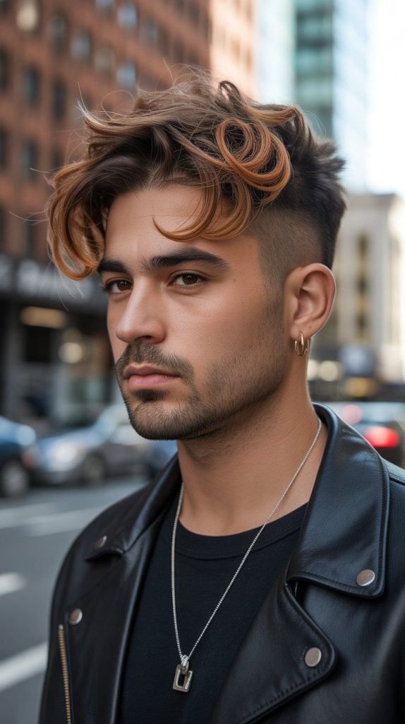 Bold Chunky Caramel Streaks