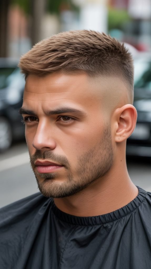 Caramel Highlights on Short Textured Crops