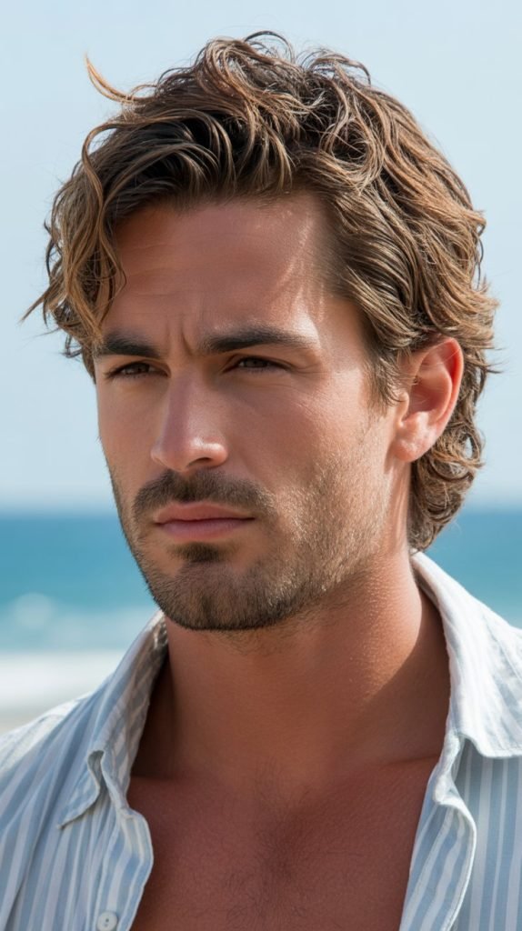 Natural-Looking Sun-Streaked Caramel