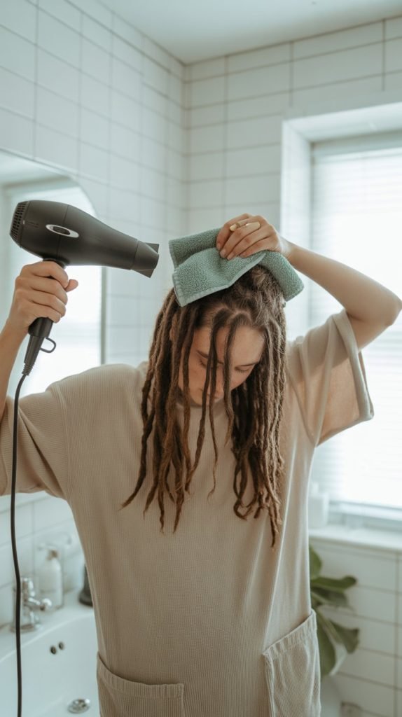 Drying Your Dreadlocks Completely