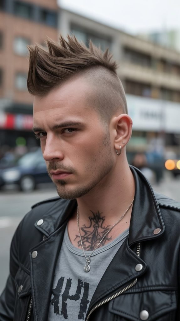 Medium Length Mohawk
