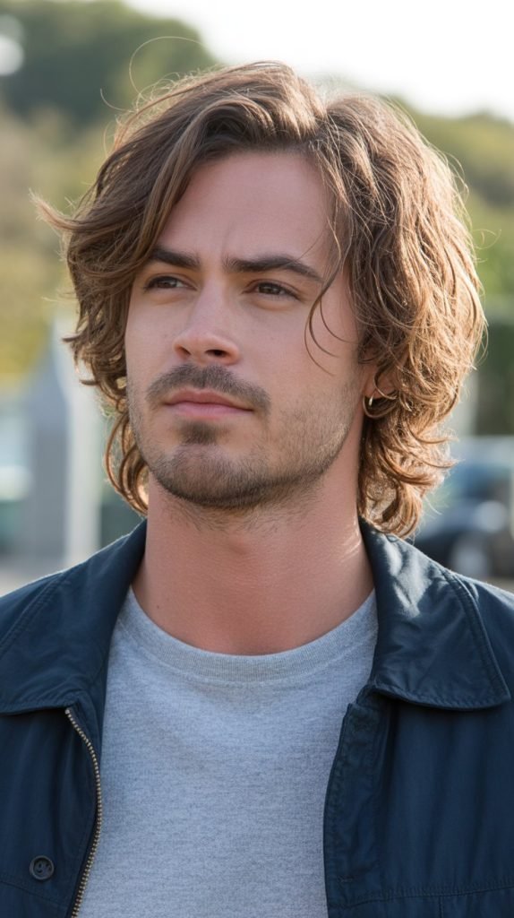 Medium Length Tousled Look